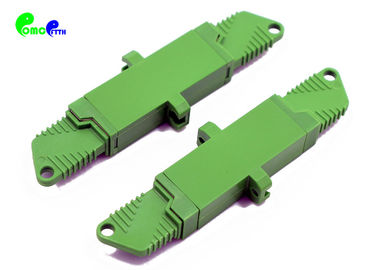 E2000 APC To E2000 APC Fiber Optic Cable Adapter Convenient Bulk Head Simplex