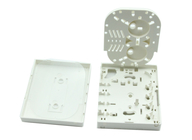 4 Port SC LC FTTH Mini Fiber Optic Termination Box Face Plate Wall Mounting