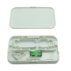 1 Core Waterproof FTTH Dustproof Fiber Optic Termination Box 1 Port SC Fiber Optic Wall Socket/Desktop Small FTTH Box
