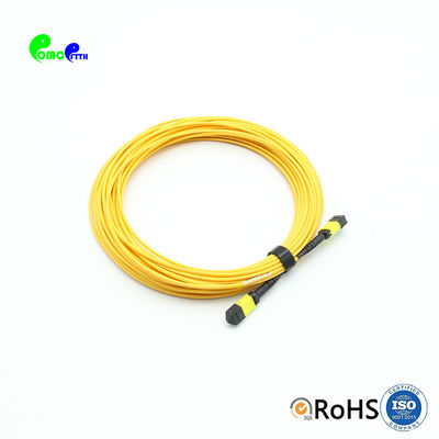 1550nm 2 Meter LSZH MTP Trunk Cable 12F MTP Female To MTP Female