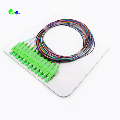 SC APC UPC G652D G657A Fiber Optic Pigtail Single Mode 0.9mm Cable