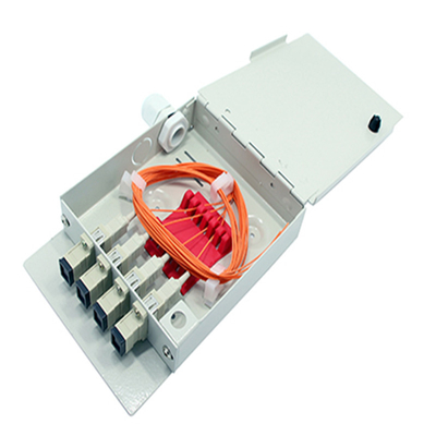4 Cores Wall Mount Fiber Terminal Box -FTBM104A For FTTH Cabling Point